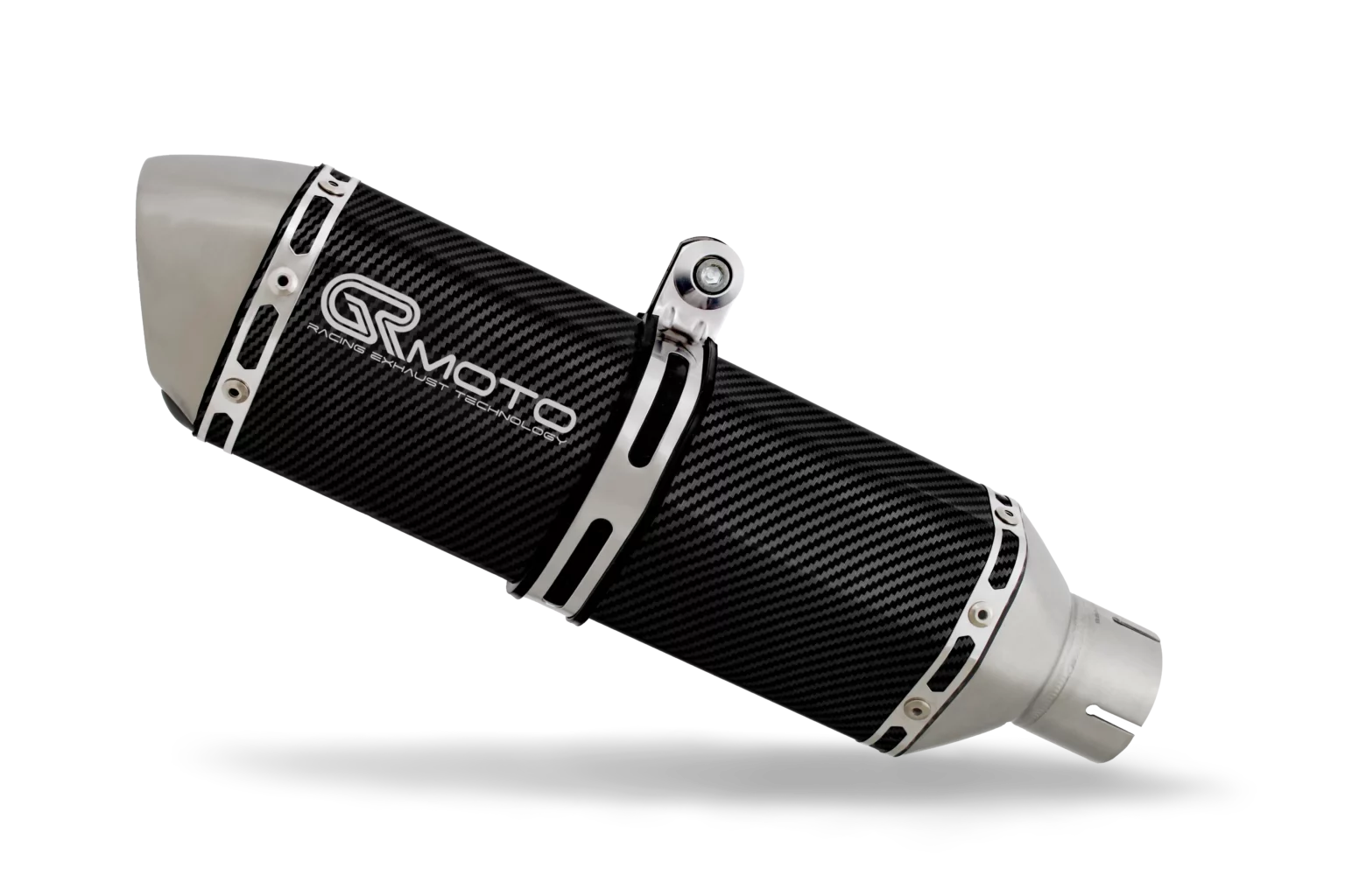 MUFFLER CARBON EXHAUST SLIP ON 51mm 2