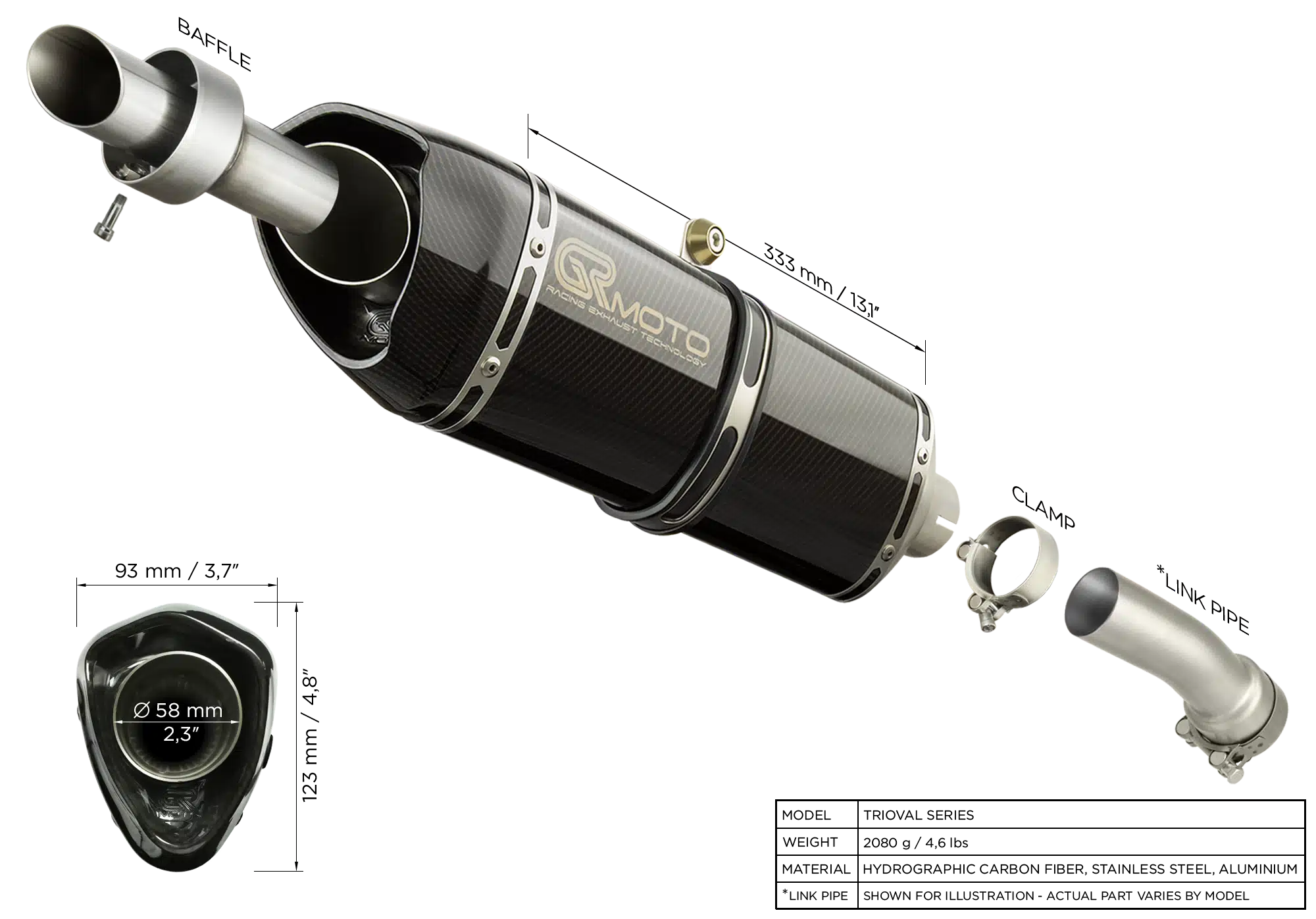 Kawasaki ZZR1400 NINJA (ZX14) 2012-2025 Half System Exhausts